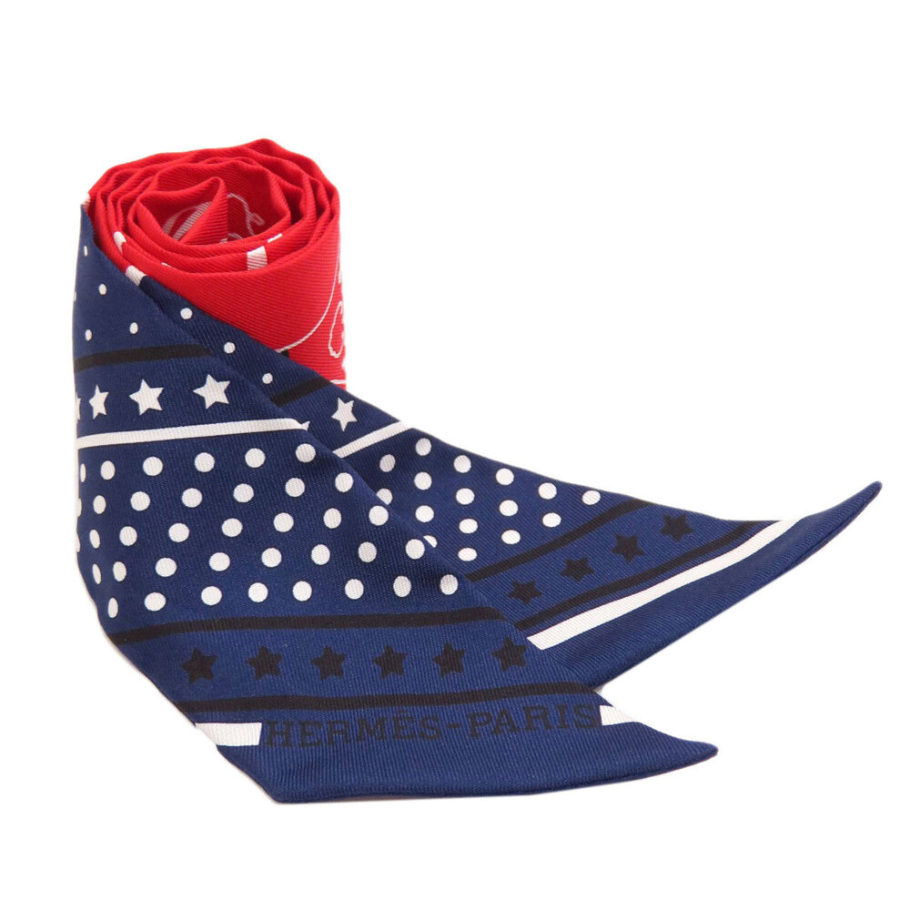 Hermes Twilly Scarf Muffler Silk Women's HERMES